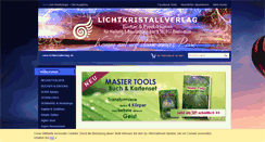 Desktop Screenshot of lichtkristall-onlineshop.de